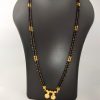 Viyona™ Long Mangalsutra with gold plate pendant