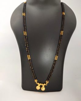 Viyona™ Long Mangalsutra with gold plate pendant